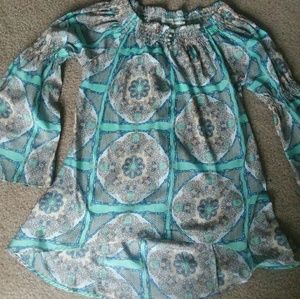 Altar'd state bell sleeve blouse